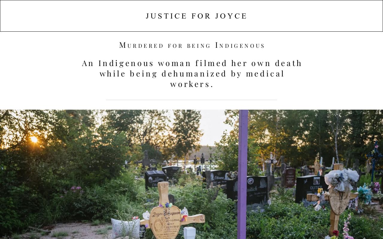 Justice for Joyce